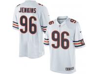 Men Nike NFL Chicago Bears #96 Jarvis Jenkins Road White Limited Jersey
