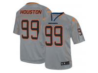 Men Nike NFL Chicago Bears #99 Lamarr Houston Lights Out Grey Limited Jersey