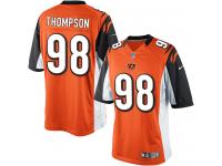 Men Nike NFL Cincinnati Bengals #98 Brandon Thompson Orange Limited Jersey