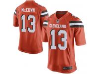Men Nike NFL Cleveland Browns #13 Josh McCown Orange Game Jersey