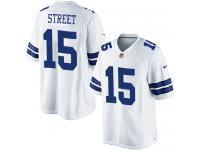 Men Nike NFL Dallas Cowboys #15 Devin Street Road White Limited Jersey