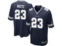 Men Nike NFL Dallas Cowboys #23 Corey White Home Navy Blue Game Jersey