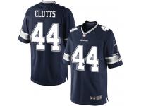 Men Nike NFL Dallas Cowboys #44 Tyler Clutts Home Navy Blue Limited Jersey