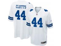 Men Nike NFL Dallas Cowboys #44 Tyler Clutts Road White Game Jersey