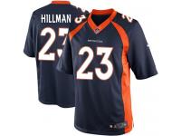 Men Nike NFL Denver Broncos #23 Ronnie Hillman Navy Blue Limited Jersey