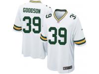 Men Nike NFL Green Bay Packers #39 Demetri Goodson Road White Game Jersey