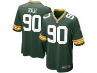 Men Nike NFL Green Bay Packers #90 B.J. Raji Home Green Game Jersey
