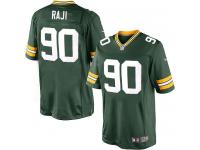 Men Nike NFL Green Bay Packers #90 B.J. Raji Home Green Limited Jersey