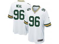 Men Nike NFL Green Bay Packers #96 Mike Neal Road White Game Jersey