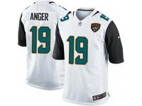 Men Nike NFL Jacksonville Jaguars #19 Bryan Anger Road White Game Jersey