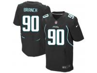 Men Nike NFL Jacksonville Jaguars #90 Andre Branch Authentic Elite Black Jersey