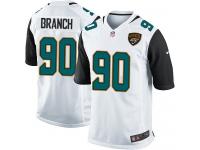 Men Nike NFL Jacksonville Jaguars #90 Andre Branch Road White Game Jersey