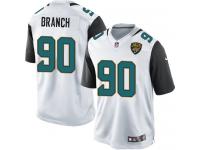 Men Nike NFL Jacksonville Jaguars #90 Andre Branch Road White Limited Jersey
