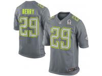 Men Nike NFL Kansas City Chiefs #29 Eric Berry Grey 2014 Pro Bowl Limited Jersey
