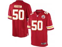 Men Nike NFL Kansas City Chiefs #50 Justin Houston Home Red Limited Jersey