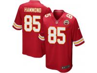 Men Nike NFL Kansas City Chiefs #85 Frankie Hammond Home Red Game Jersey