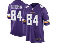 Men Nike NFL Minnesota Vikings #84 Cordarrelle Patterson Home Purple Game Jersey