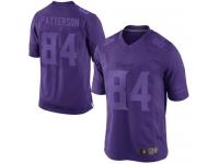 Men Nike NFL Minnesota Vikings #84 Cordarrelle Patterson Purple Drenched Limited Jersey
