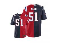 Men Nike NFL New England Patriots #51 Jerod Mayo Team Two Tone Limited Jersey