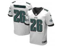 Men Nike NFL Philadelphia Eagles #26 Walter Thurmond Authentic Elite Road White Jersey