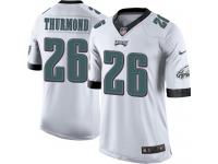 Men Nike NFL Philadelphia Eagles #26 Walter Thurmond Road White Limited Jersey