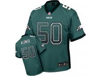 Men Nike NFL Philadelphia Eagles #50 Kiko Alonso Midnight Green Drift Fashion Limited Jersey