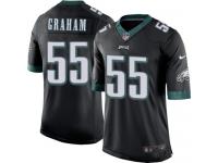 Men Nike NFL Philadelphia Eagles #55 Brandon Graham Black Limited Jersey