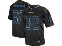 Men Nike NFL San Diego Chargers #32 Eric Weddle Lights Out Black Limited Jersey