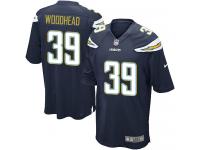 Men Nike NFL San Diego Chargers #39 Danny Woodhead Home Navy Blue Game Jersey