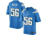 Men Nike NFL San Diego Chargers #56 Donald Butler Electric Blue Limited Jersey