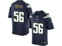 Men Nike NFL San Diego Chargers #56 Donald Butler Home Navy Blue Limited Jersey