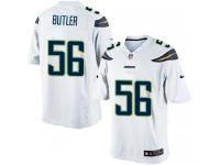 Men Nike NFL San Diego Chargers #56 Donald Butler Road White Limited Jersey