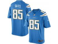 Men Nike NFL San Diego Chargers #85 Antonio Gates Electric Blue Limited Jersey