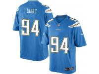 Men Nike NFL San Diego Chargers #94 Corey Liuget Electric Blue Limited Jersey