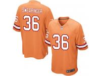 Men Nike NFL Tampa Bay Buccaneers #36 D.J. Swearinger Orange Game Jersey