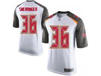 Men Nike NFL Tampa Bay Buccaneers #36 D.J. Swearinger Road White Limited Jersey