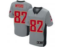 Men Nike NFL Tampa Bay Buccaneers #82 Brandon Myers Grey Shadow Limited Jersey