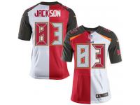 Men Nike NFL Tampa Bay Buccaneers #83 Vincent Jackson Authentic Elite Team Road Two Tone Jersey