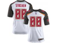 Men Nike NFL Tampa Bay Buccaneers #88 Luke Stocker Authentic Elite Road White Jersey