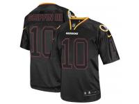 Men Nike NFL Washington Redskins #10 Robert Griffin III Lights Out Black Limited Jersey