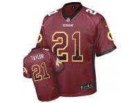 Men Nike NFL Washington Redskins #21 Sean Taylor Burgundy Red Drift Fashion Limited Jersey