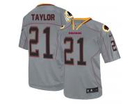 Men Nike NFL Washington Redskins #21 Sean Taylor Lights Out Grey Limited Jersey