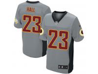Men Nike NFL Washington Redskins #23 DeAngelo Hall Grey Shadow Limited Jersey