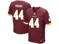 Men Nike NFL Washington Redskins #44 John Riggins Authentic Elite Home Burgundy Red Jersey