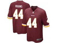 Men Nike NFL Washington Redskins #44 John Riggins Home Burgundy Red Game Jersey