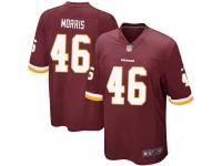 Men Nike NFL Washington Redskins #46 Alfred Morris Home Burgundy Red Game Jersey