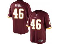 Men Nike NFL Washington Redskins #46 Alfred Morris Home Burgundy Red Limited Jersey