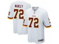 Men Nike NFL Washington Redskins #72 Dexter Manley Road White Game Jersey