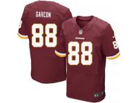 Men Nike NFL Washington Redskins #88 Pierre Garcon Authentic Elite Home Burgundy Red Jersey