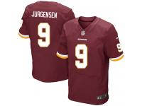 Men Nike NFL Washington Redskins #9 Sonny Jurgensen Authentic Elite Home Burgundy Red Jersey